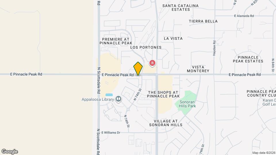 7356 E Vista Bonita Dr Map and Location Details