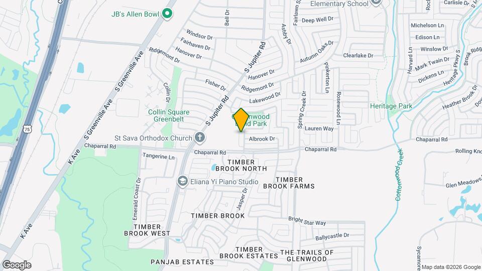 1508 Mountain Side Dr Mapa y Detalles de la Ubicación