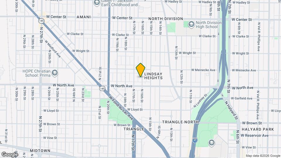 2335 N 16th St Mapa y Detalles de la Ubicación
