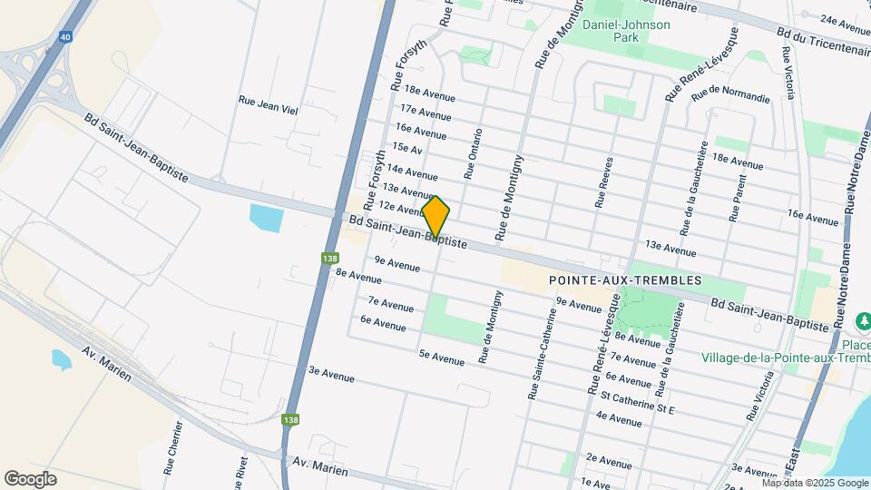 12015 Ontario Rue E Map and Location Details