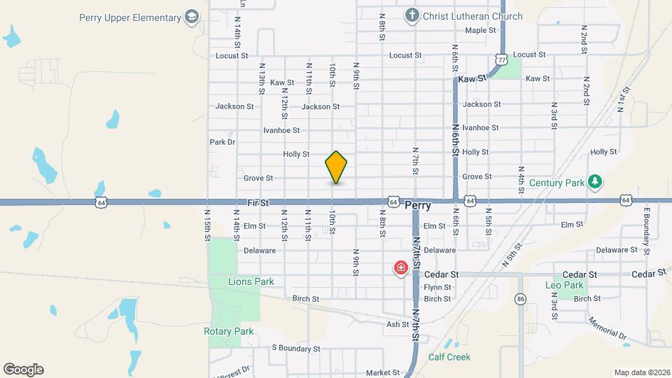 616 10th St Map and Location Details