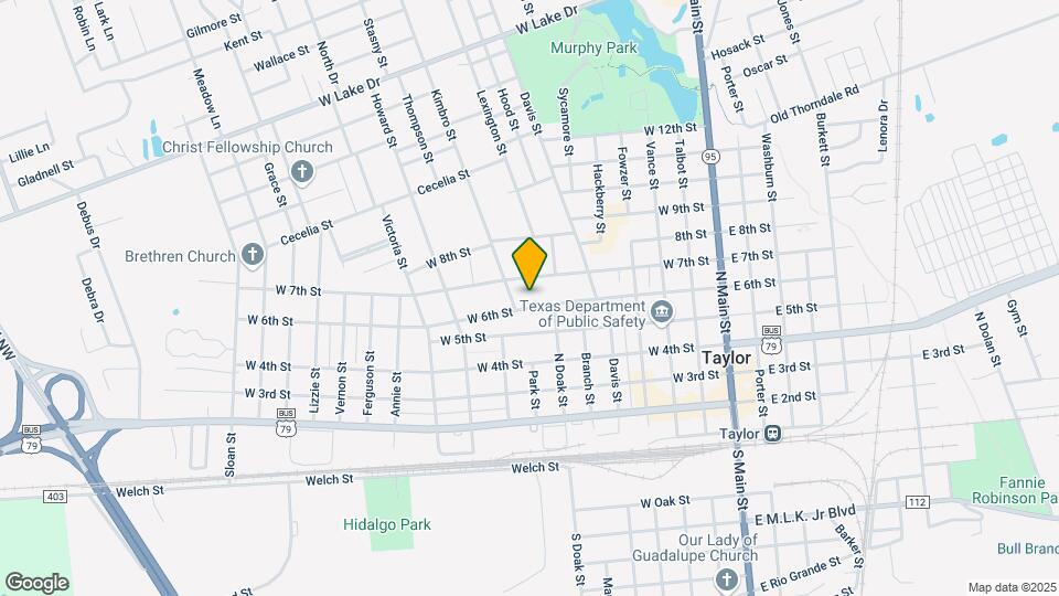 600 Kimbro St Map and Location Details