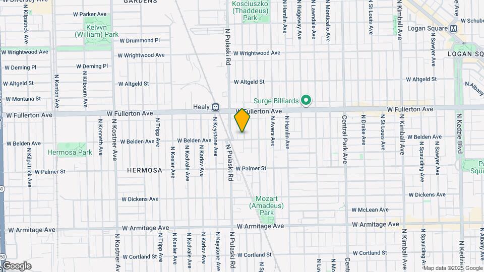2308 N Harding Ave, Unit 1 Mapa y Detalles de la Ubicación