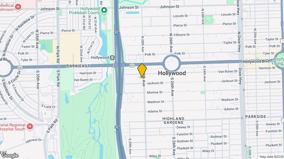 320 S 28th Ave Map and Location Details