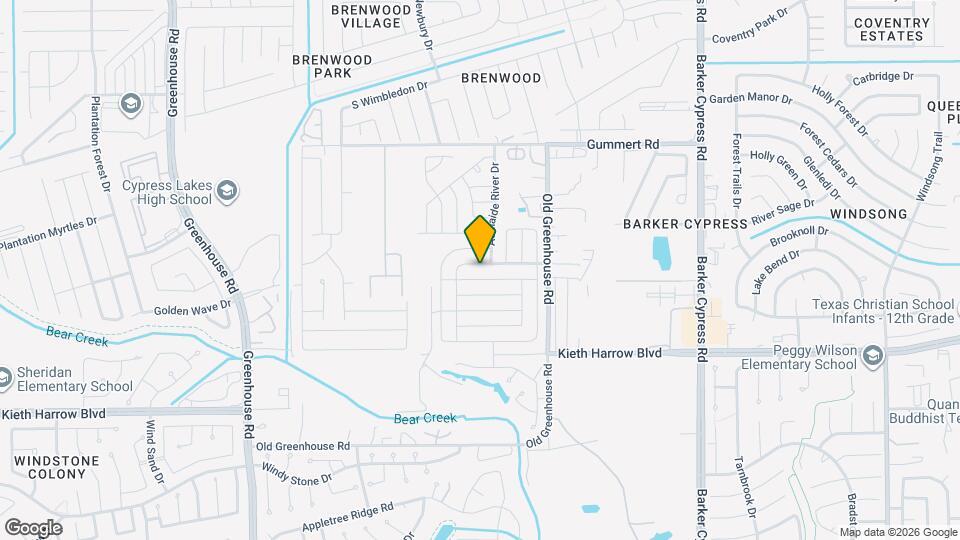 18615 Queesborough Creek Rd Map and Location Details