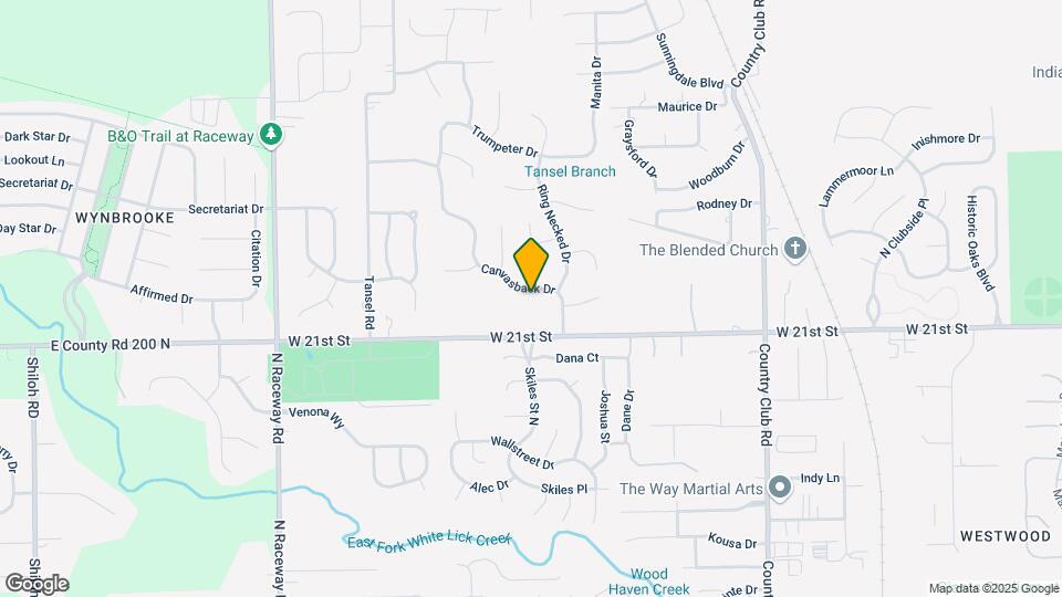 2154 Canvasback Dr Map and Location Details