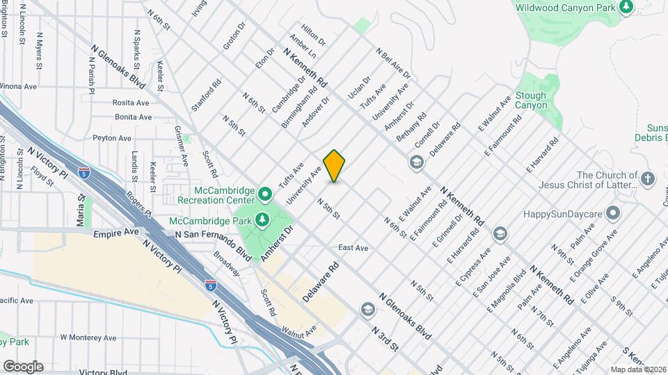 528 Amherst Dr Map and Location Details