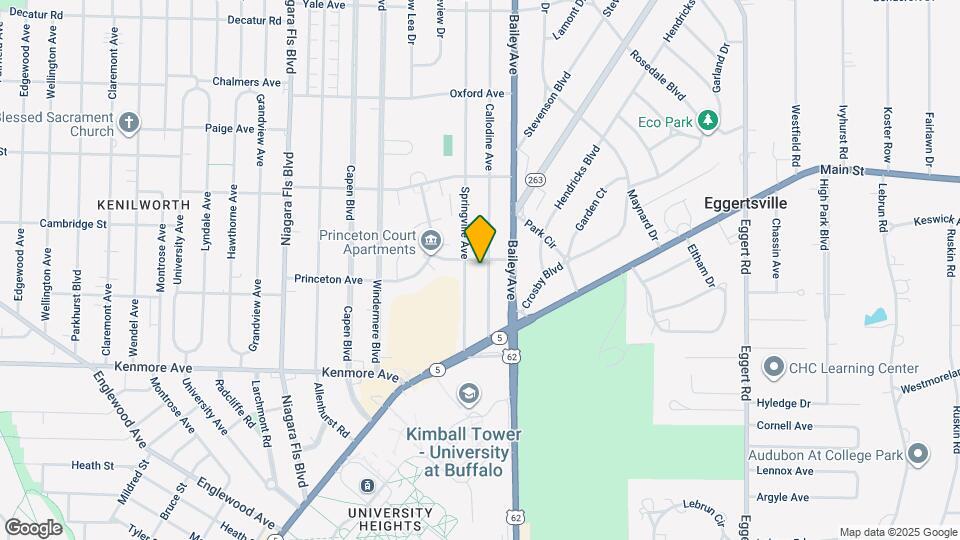 78 Callodine Ave, Unit Upper Map and Location Details