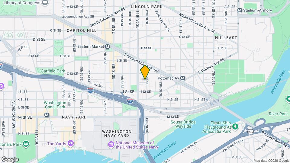 721 12th St SE Map and Location Details