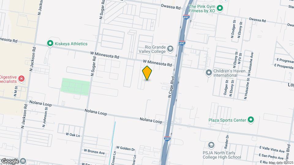 5002 N Hiawatha Dr Map and Location Details