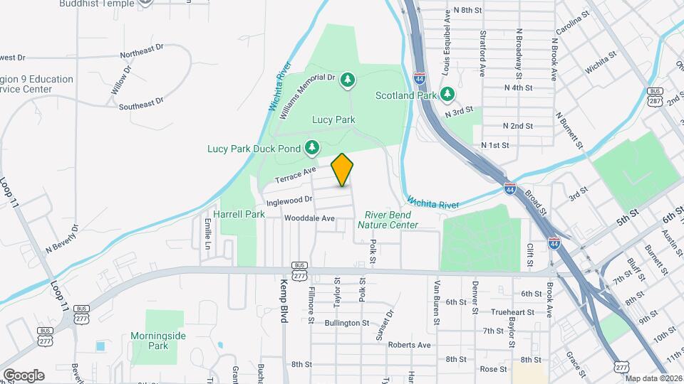 2405 Inglewood Dr Map and Location Details