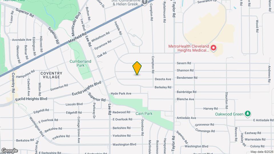 3309 Desota Ave Map and Location Details