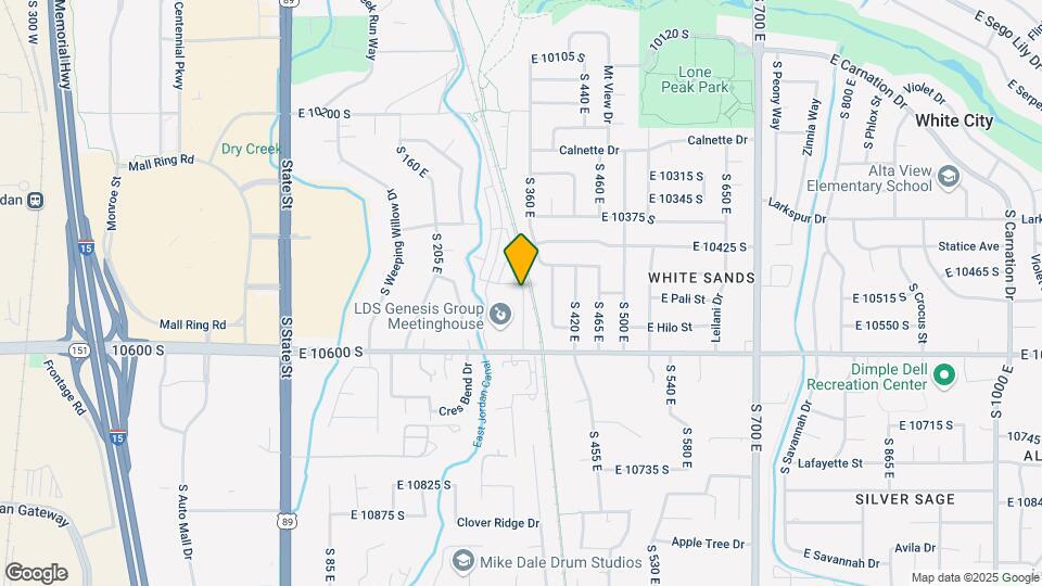 10512 S Sandy Sage Way Map and Location Details