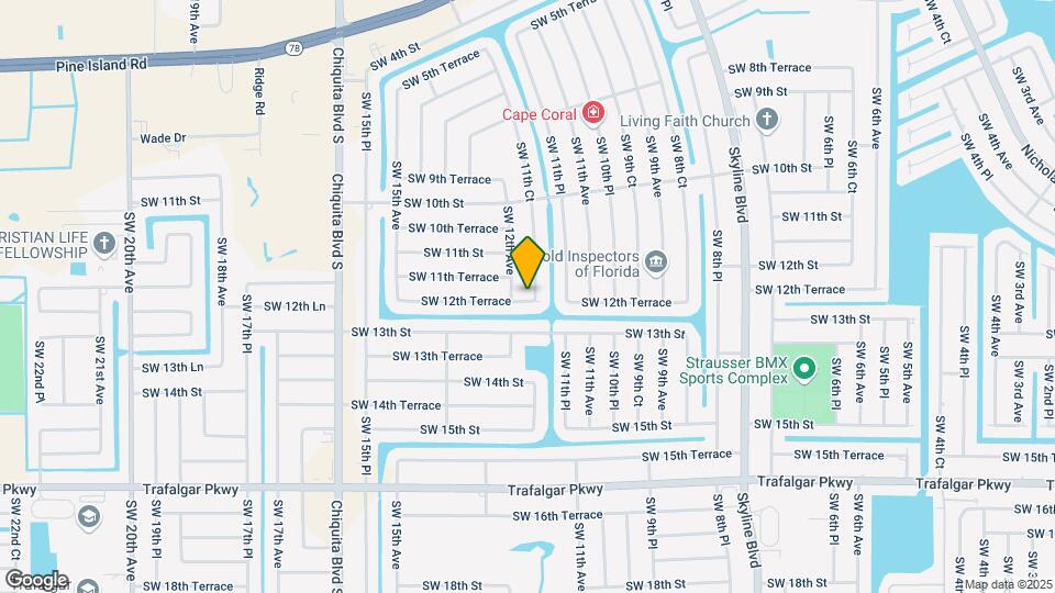 1128 SW 11th Ct Map and Location Details