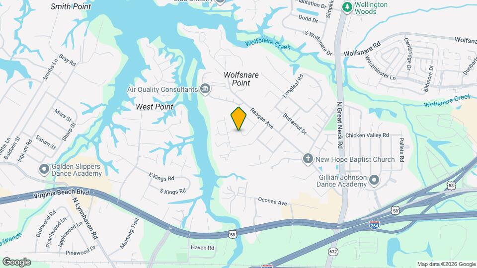 430 Falling Ln Map and Location Details