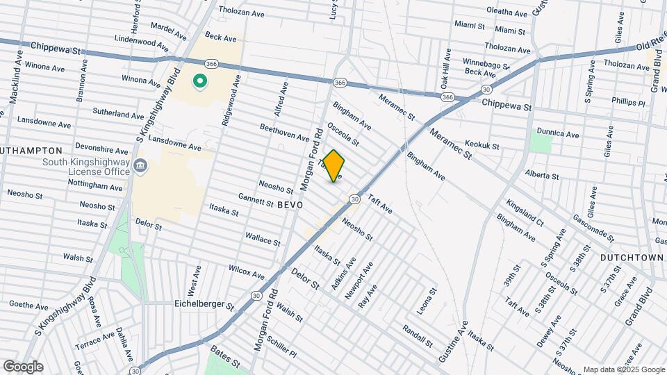 4231 Ellenwood Ave-Unit -201 Map and Location Details