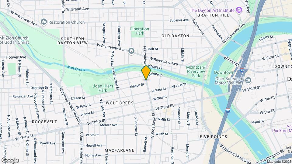 441 N Broadway St Mapa y Detalles de la Ubicación