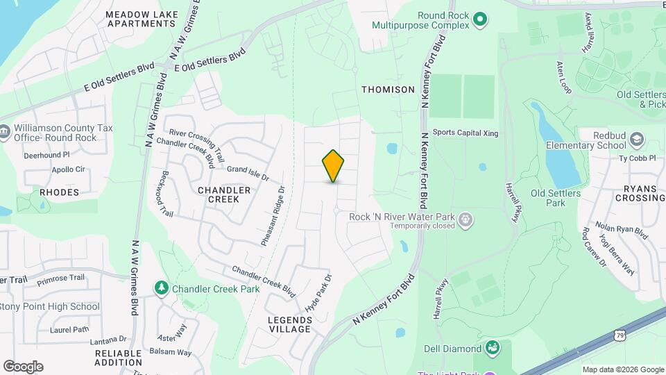 1520 Homestead Farms Dr Map and Location Details