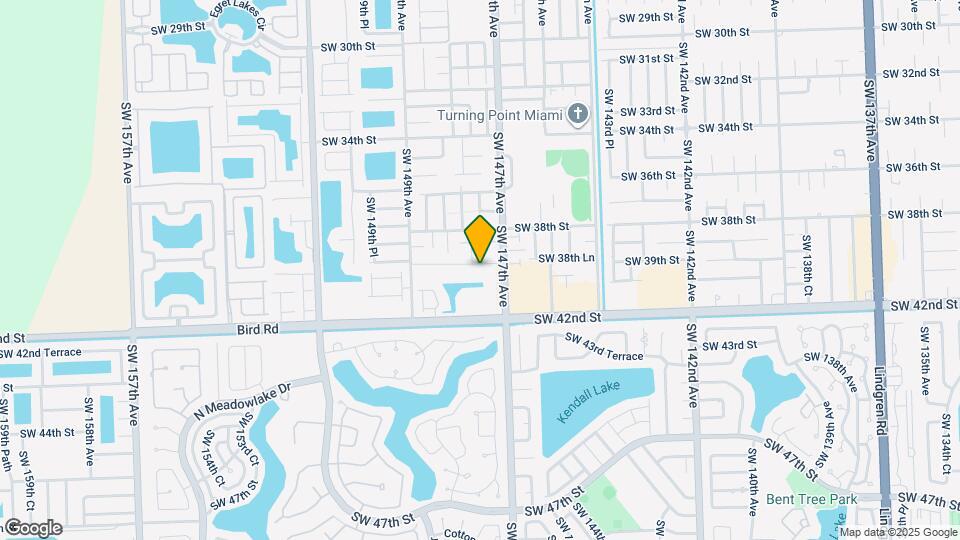 14758 SW 39th Terrace Map and Location Details