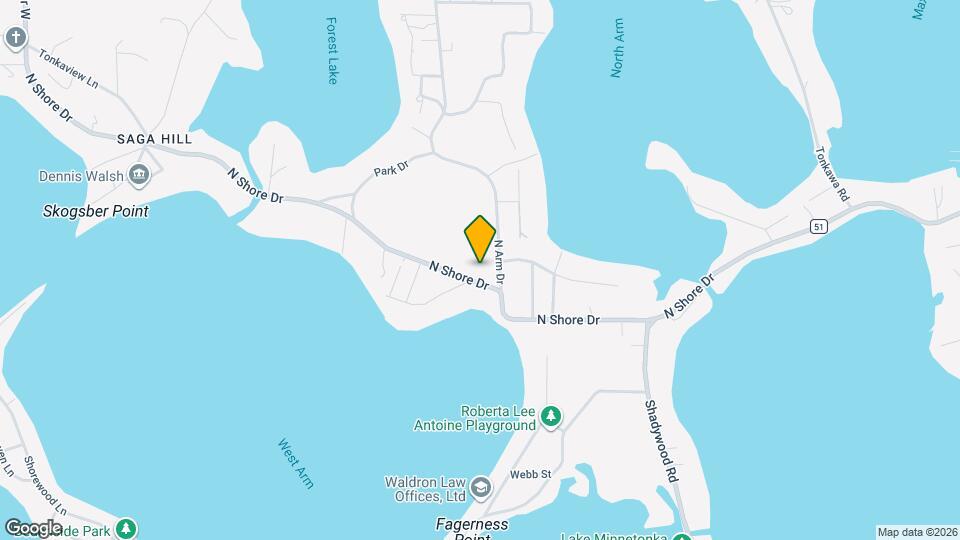 4040 N Shore Dr Mapa y Detalles de la Ubicación
