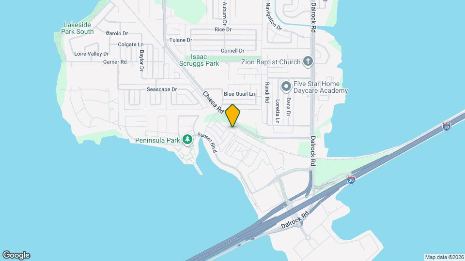 7925 Bayside Dr Map and Location Details