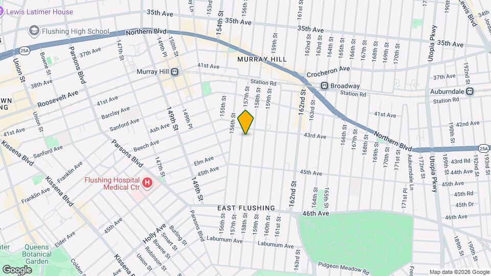 43-21-43157 157th St Map and Location Details