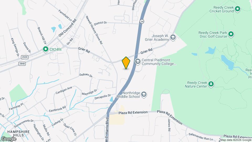 3640 Huyton Ct Map and Location Details