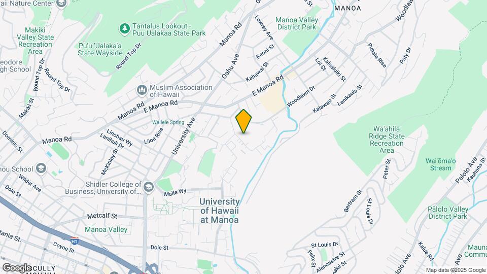 2666 Pamoa Rd Map and Location Details