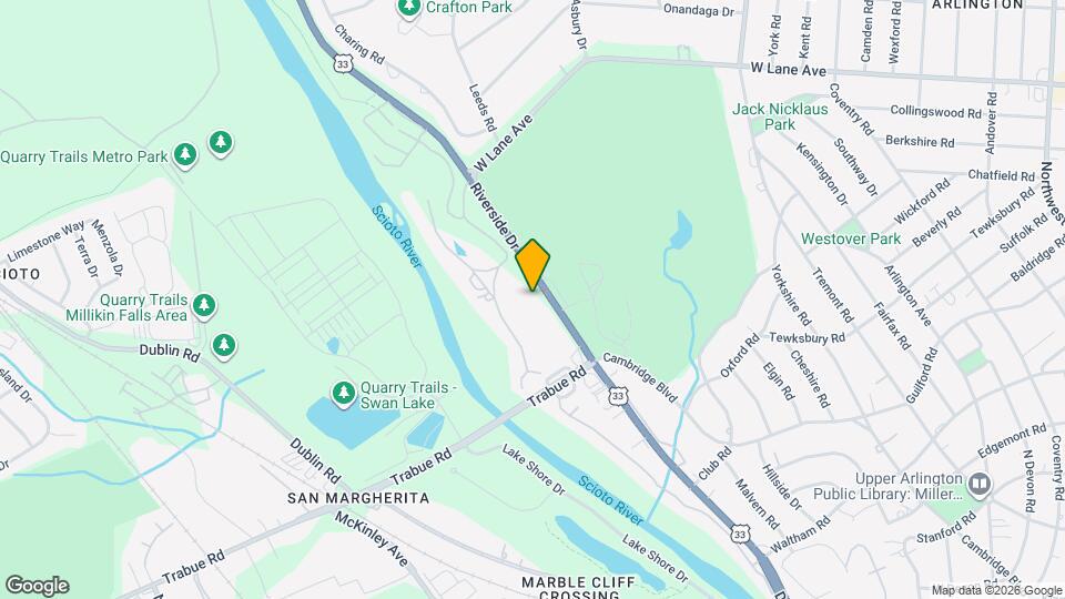 2245 Riverside Dr Mapa y Detalles de la Ubicación