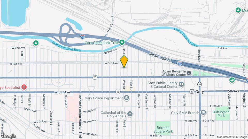 336 Polk St Map and Location Details