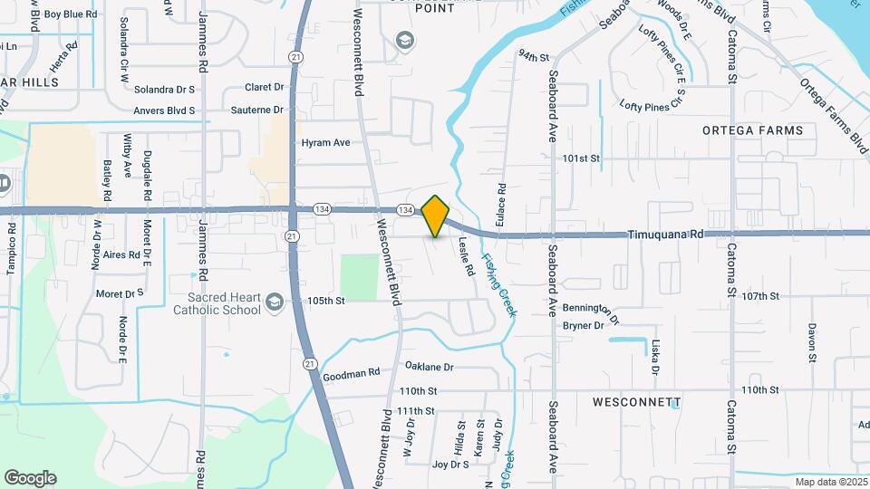 5906 Timuquana Rd Map and Location Details