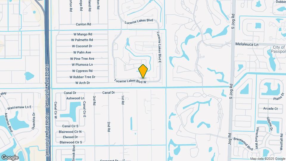 4725 Lucerne Lakes Blvd Mapa y Detalles de la Ubicación