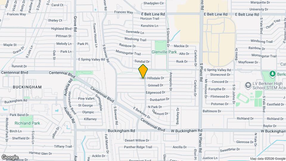 914 Hillsdale Dr Map and Location Details