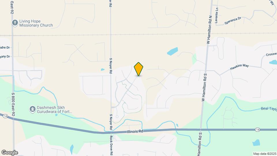 249 Hamilton Meadows Ln Map and Location Details
