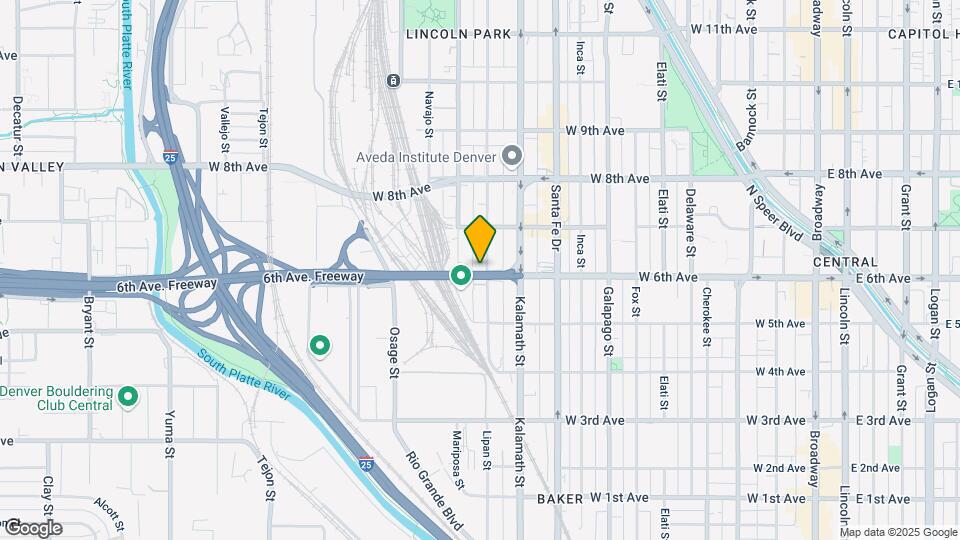 601-609 Lipan St Map and Location Details