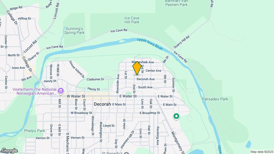 504 Decorah Ave, Unit 1 Map and Location Details