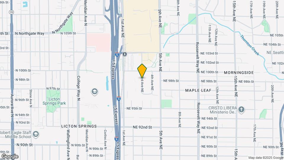 9810 NE 3rd St Map and Location Details