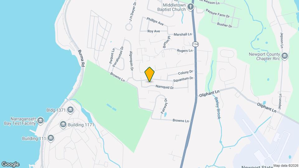 35 Namquid Dr Map and Location Details