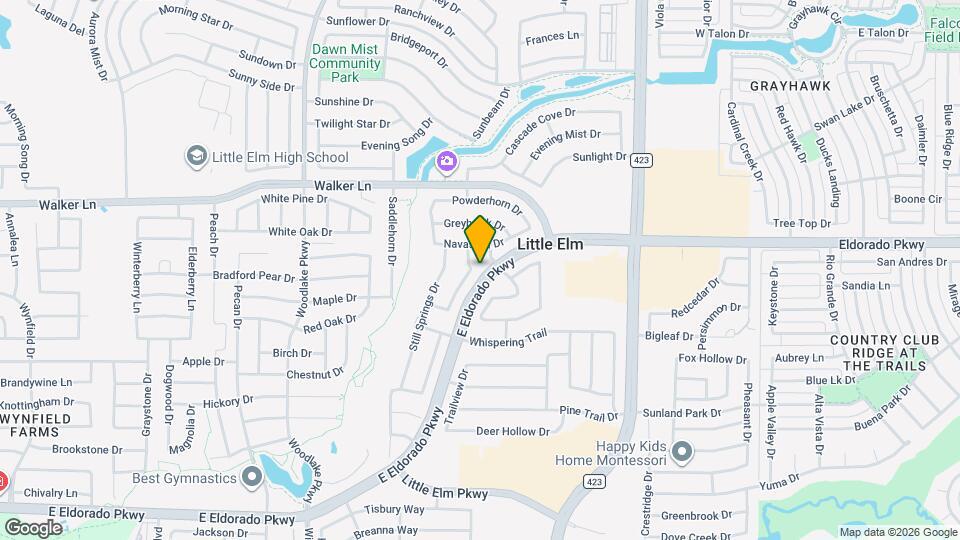2541 Indian Hills Dr Map and Location Details