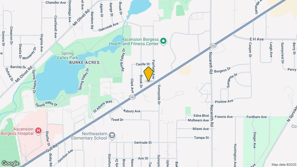 2831-2839 Gull Rd Map and Location Details
