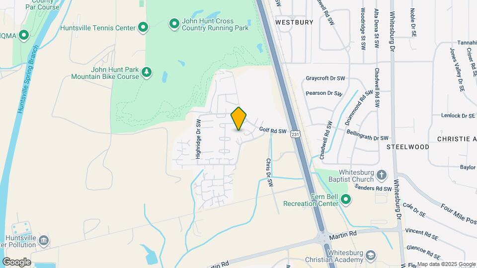 4113 Hunters Ridge Dr SW Map and Location Details