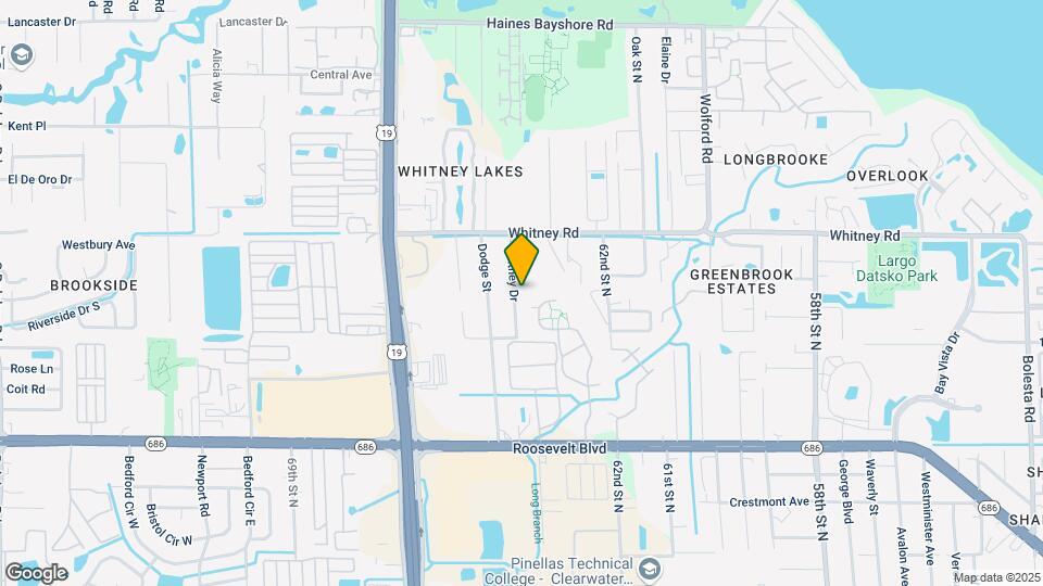 2053 Whitney Dr Map and Location Details