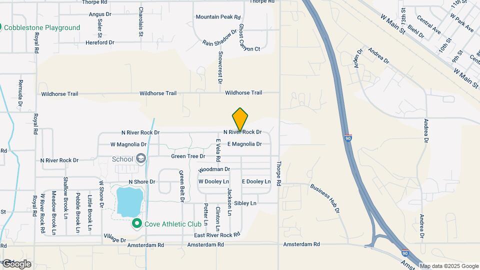 944 N River Rock Dr Map and Location Details