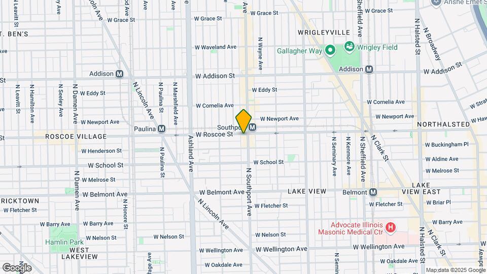 3350 N Southport Ave Mapa y Detalles de la Ubicación