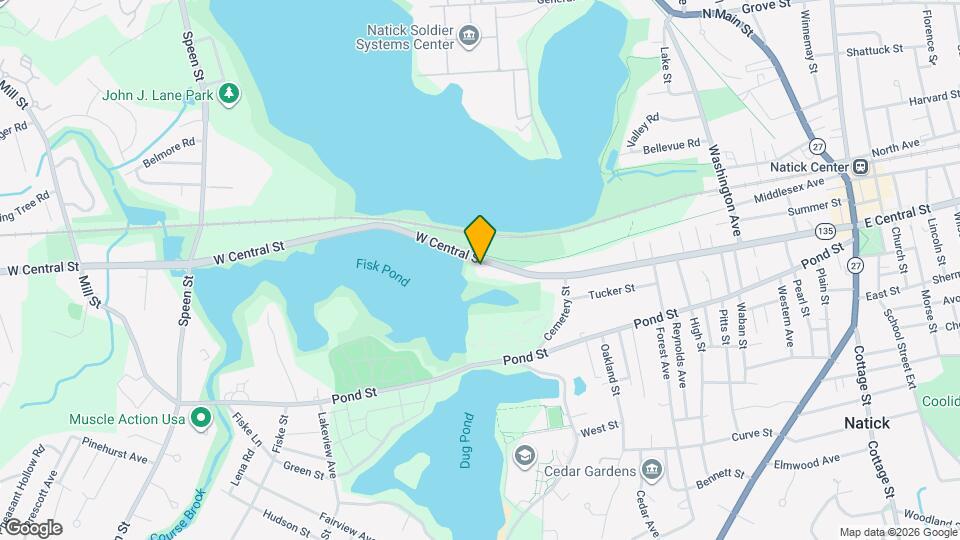 122 W Central St, Unit Apt2 Mapa y Detalles de la Ubicación