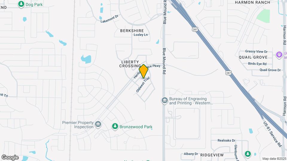 9221 Oldwest Trail Mapa y Detalles de la Ubicación