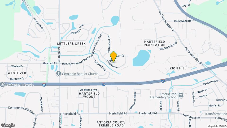 2753 Faringdon Dr Mapa y Detalles de la Ubicación