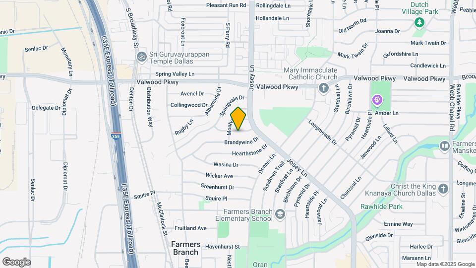 2620 Fieldale Dr Map and Location Details