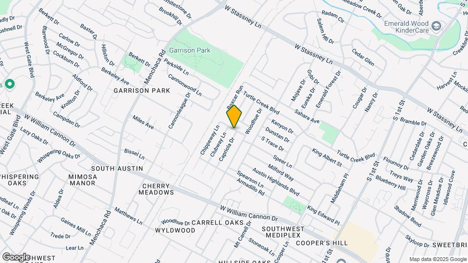 6300 Capriola Dr Map and Location Details