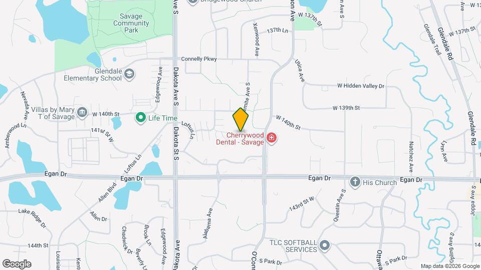 14098 Yosemite Ave S Map and Location Details